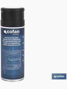 Pintura Spray Anticalorica Negra 1017